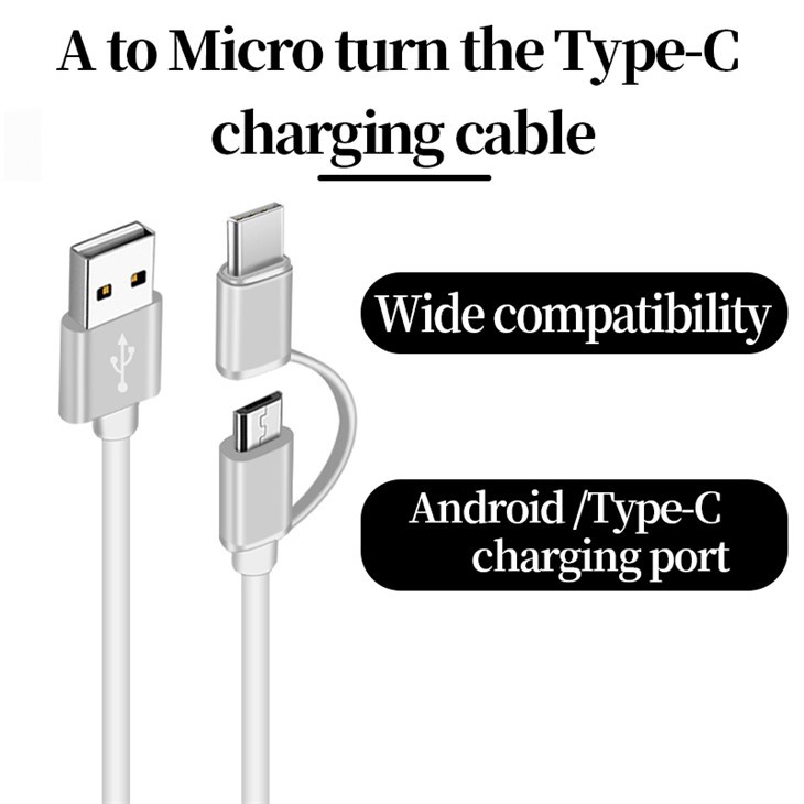 کابل شارژ Type-C را به صورت ریز بچرخانید